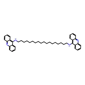 N,N'-双(9-吖啶基)-1,18-十八烷二胺 structure