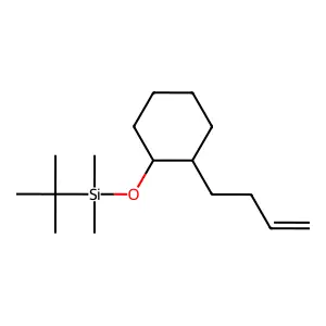 Silane, ((2-(3-butenyl)cyclohexyl)oxy)(1,1-dimethylethyl)dimethyl-, trans- structure