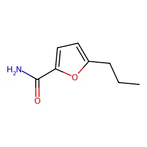 5-Propylfuran-2-carboxamide structure