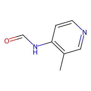 N-(3-甲基吡啶-4-基)甲酰胺 structure