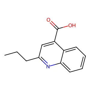 2-Propylquinoline-4-carboxylic acid structure
