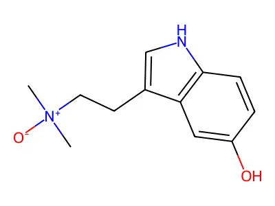 氧化蟾毒色胺 structure