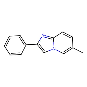 6-Methyl-2-phenylimidazo[1,2-a]pyridine structure
