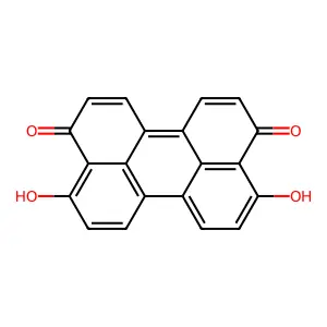 4,9-Dihydroxyperylene-3,10-dione structure