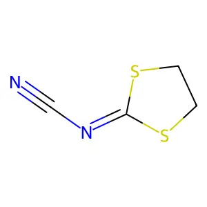 1,3-Dithiolan-2-ylidenecyanamide structure