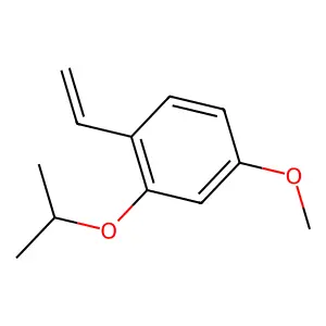 1-Ethenyl-4-methoxy-2-propan-2-yloxybenzene structure
