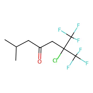 4-Heptanone, 2-chloro-6-methyl-1,1,1-trifluoro-2-trifluoromethyl- structure