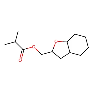 2-Benzofuranmethanol, octahydro-alpha,alpha-dimethyl-, acetate, (2alpha,3abeta,7aalpha)- structure