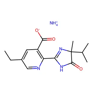 Imazethapyr-ammonium structure
