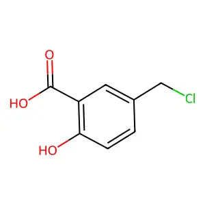 5-(Chloromethyl)-2-hydroxybenzoic acid structure