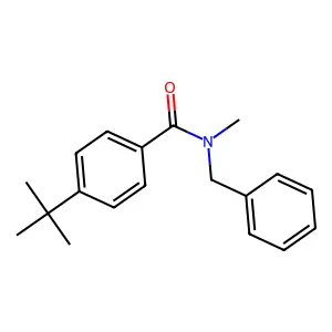 N-Benzyl-4-tert-butyl-N-methylbenzamide structure