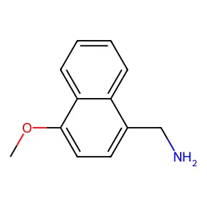 4-甲氧基-1-萘甲胺 structure