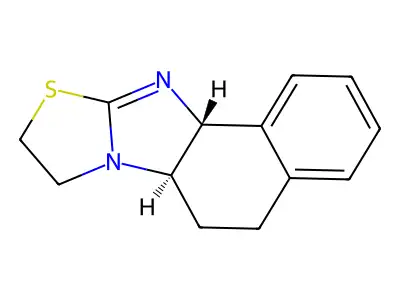 Naphth(1',2':4,5)imidazo(2,1-b)thiazole, 5,6,6a,8,9,11a-hexahydro-, (E)- structure