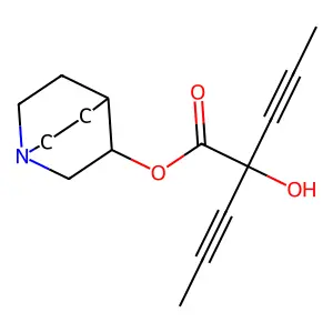 地普托品溴甲烷季铵盐 structure