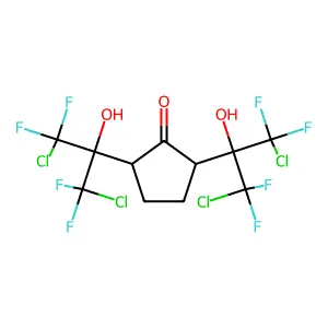 3,4-Dihydro-8,9-dihydroxy-1(2H)-anthracenone structure