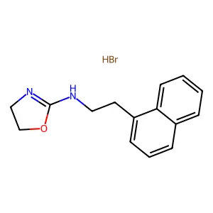 Octanamide, N-(2,3,6,7-tetrahydro-1H,5H-benzo(ij)quinolizin-9-yl)- structure