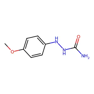 2-(4-Methoxyphenyl)hydrazinecarboxamide structure
