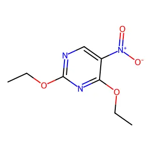 2,4-Diethoxy-5-nitropyrimidine structure