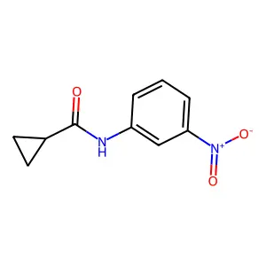 N-(3-硝基苯基)环丙烷甲酰胺 structure