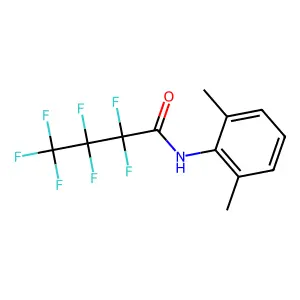 N-(2,6-Dimethylphenyl)-2,2,3,3,4,4,4-heptafluorobutanamide structure