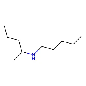 (戊-2-基)戊胺 structure