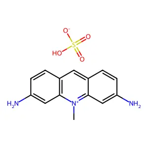 3,6-二氨基-10-甲基吖啶硫酸盐 structure