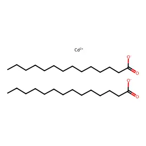 十四烷酸镉盐(2:1) structure
