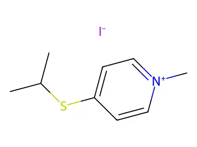 Picolinium, 4-isopropylthio-, iodide structure