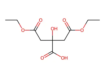 1,3-Diethyl citrate structure
