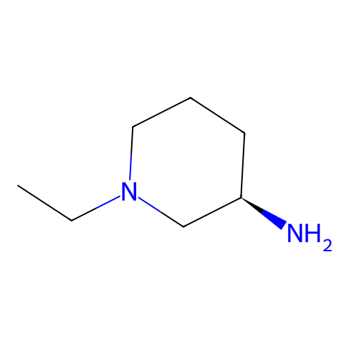 (3R)-1-ethylpiperidin-3-amine structure