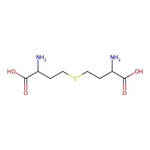 2-Amino-4-(3-amino-3-carboxypropyl)sulfanylbutanoic acid structure