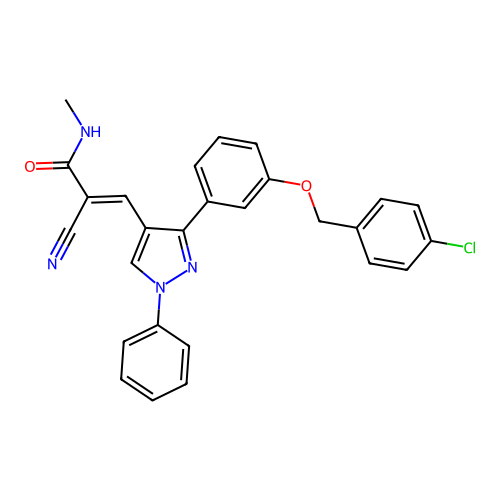CAS 1020483-10-6 - C27H21ClN4O2 structure