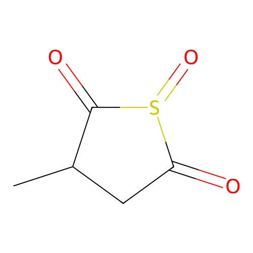 3-Methyl-1-oxothiolane-2,5-dione structure