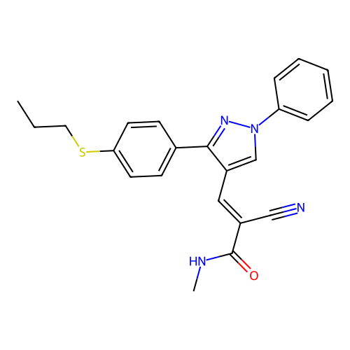CAS 1020528-56-6 - C23H22N4OS structure
