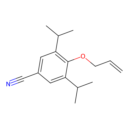 4-(Allyloxy)-3,5-diisopropylbenzonitrile structure