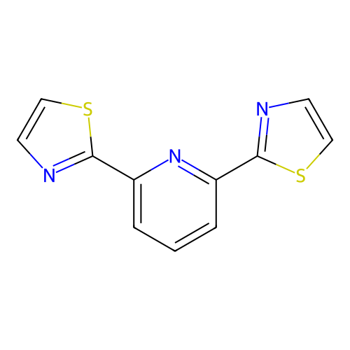 2,6-Bis(2-thiazolyl)pyridine structure