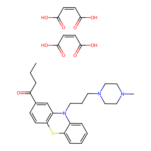 Butaperazine Maleate structure