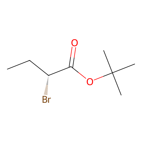 tert-Butyl (R)-2-bromobutanoate structure