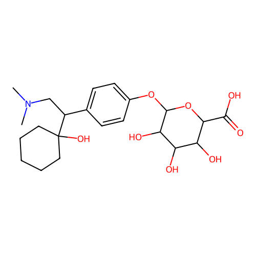 4-[2-(Dimethylamino)-1-(1-hydroxycyclohexyl)ethyl]phenylb-D structure