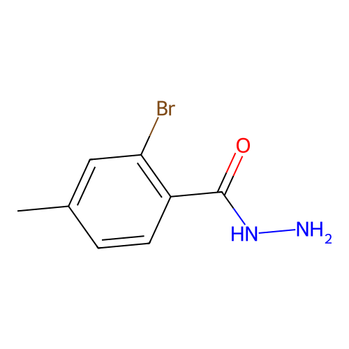 2-Bromo-4-methylbenzohydrazide structure