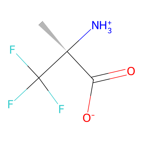 (2S)-2-Ammonio-3,3,3-Trifluoro-2-Methylpropanoate structure