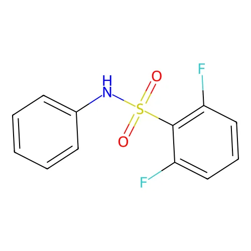 2,6-二氟-N-苯基苯磺酰胺 structure