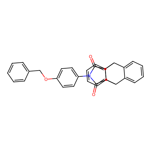 (9R,10S,11S,15R)-13-(4-(benzyloxy)phenyl)-10,11-dihydro-9H-9,10-[3,4]epipyrroloanthracene-12,14(13H,15H)-dione structure