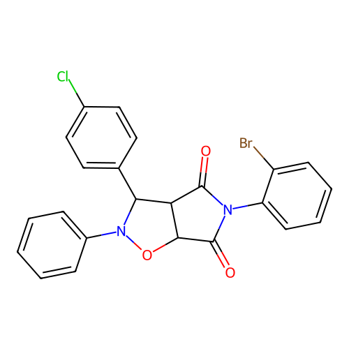 C23H16BrClN2O3 structure