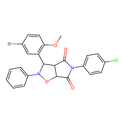 C24H18BrClN2O4 structure