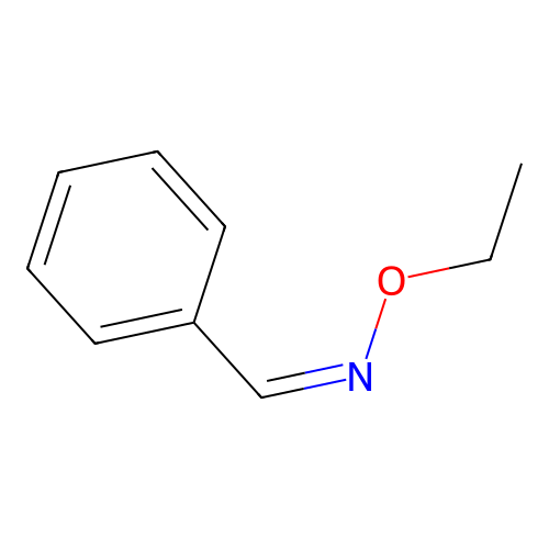 Benzaldehyde O-ethyl oxime structure