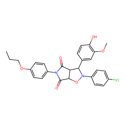 C27H25ClN2O6 structure