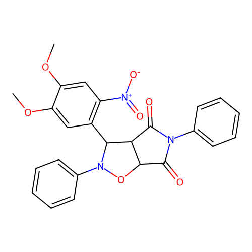 C25H21N3O7 structure