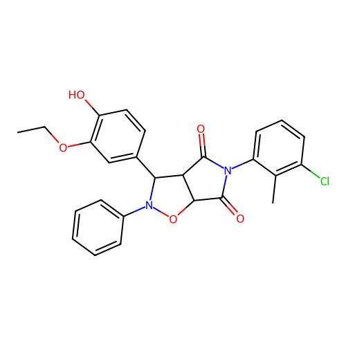 C26H23ClN2O5 structure