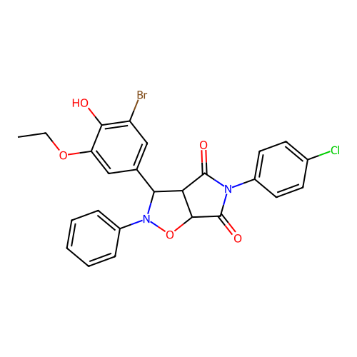 C25H20BrClN2O5 structure